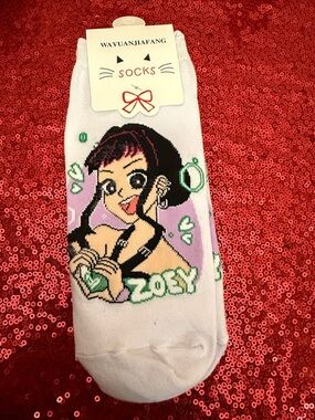 KPOP DEMON HUNTERS ZOEY SOCKS